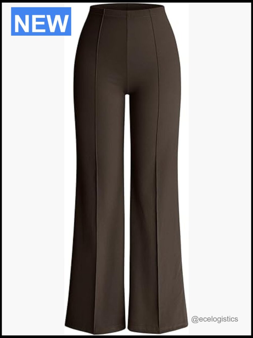 High Waist Wide Leg Pants Casual Flowy Trousers with Pockets
